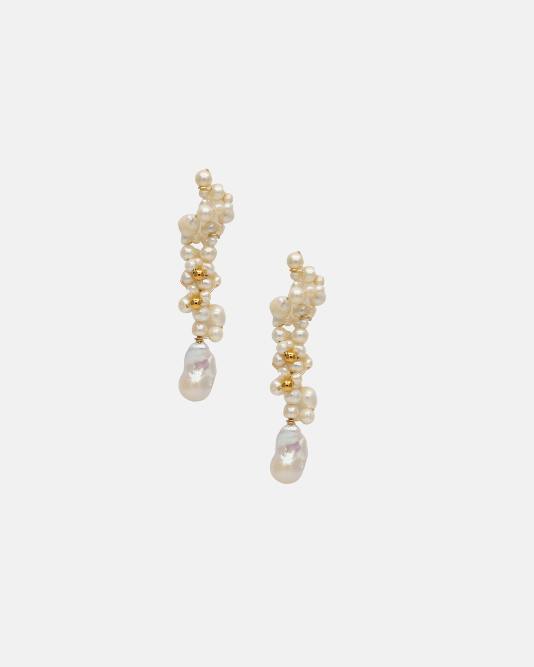Boucles longues Max en perles