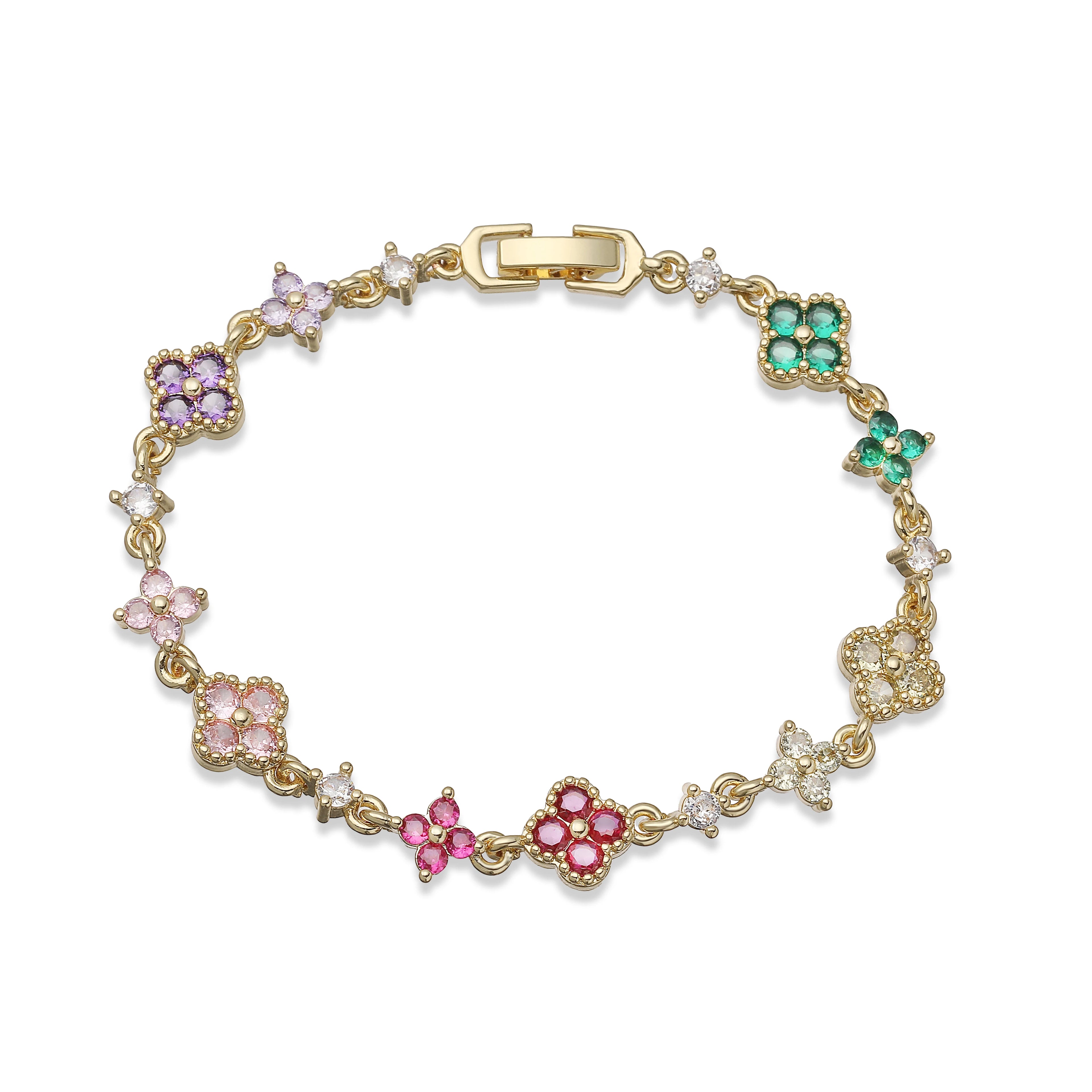 Bracelet perlé multicolore