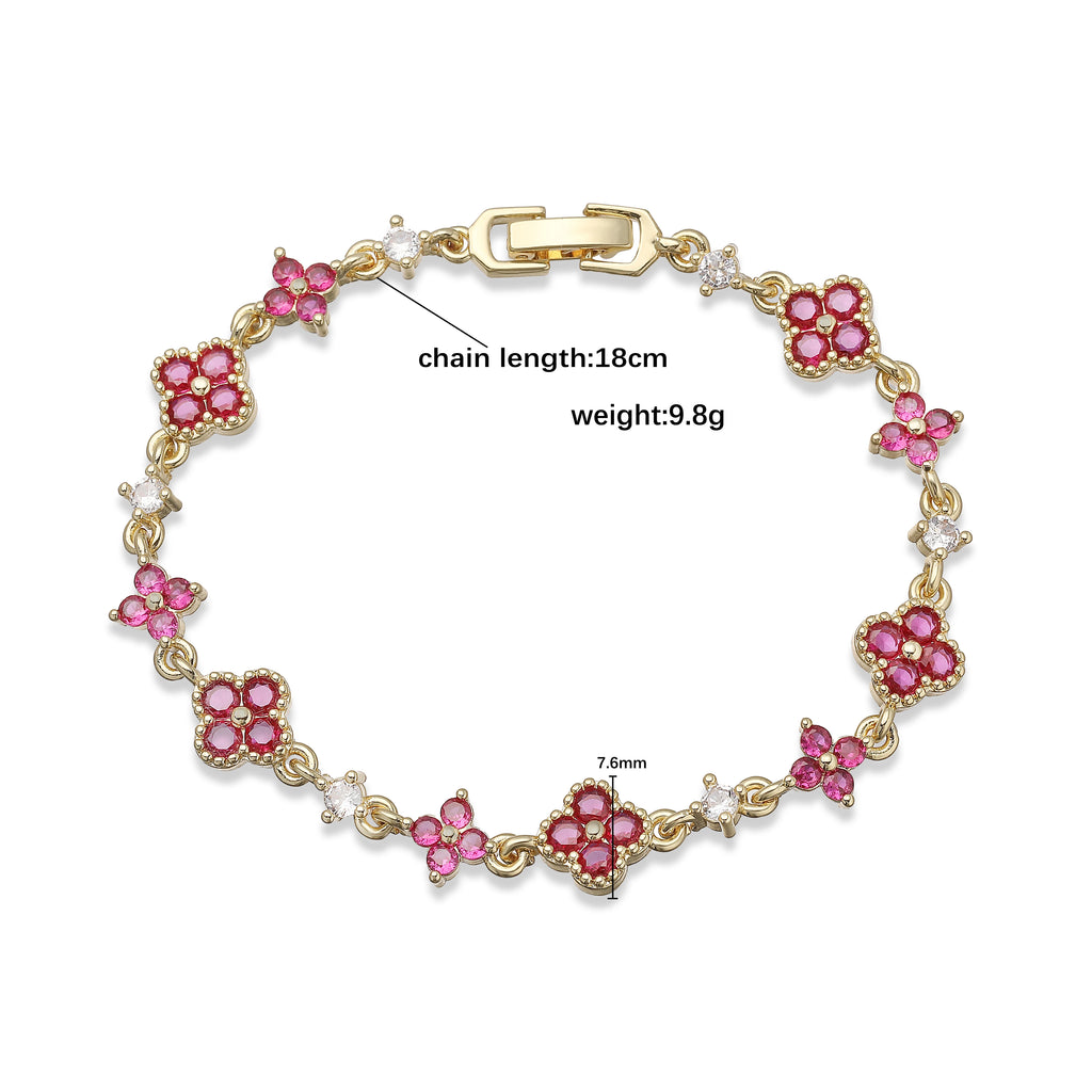 Bracelet perlé multicolore