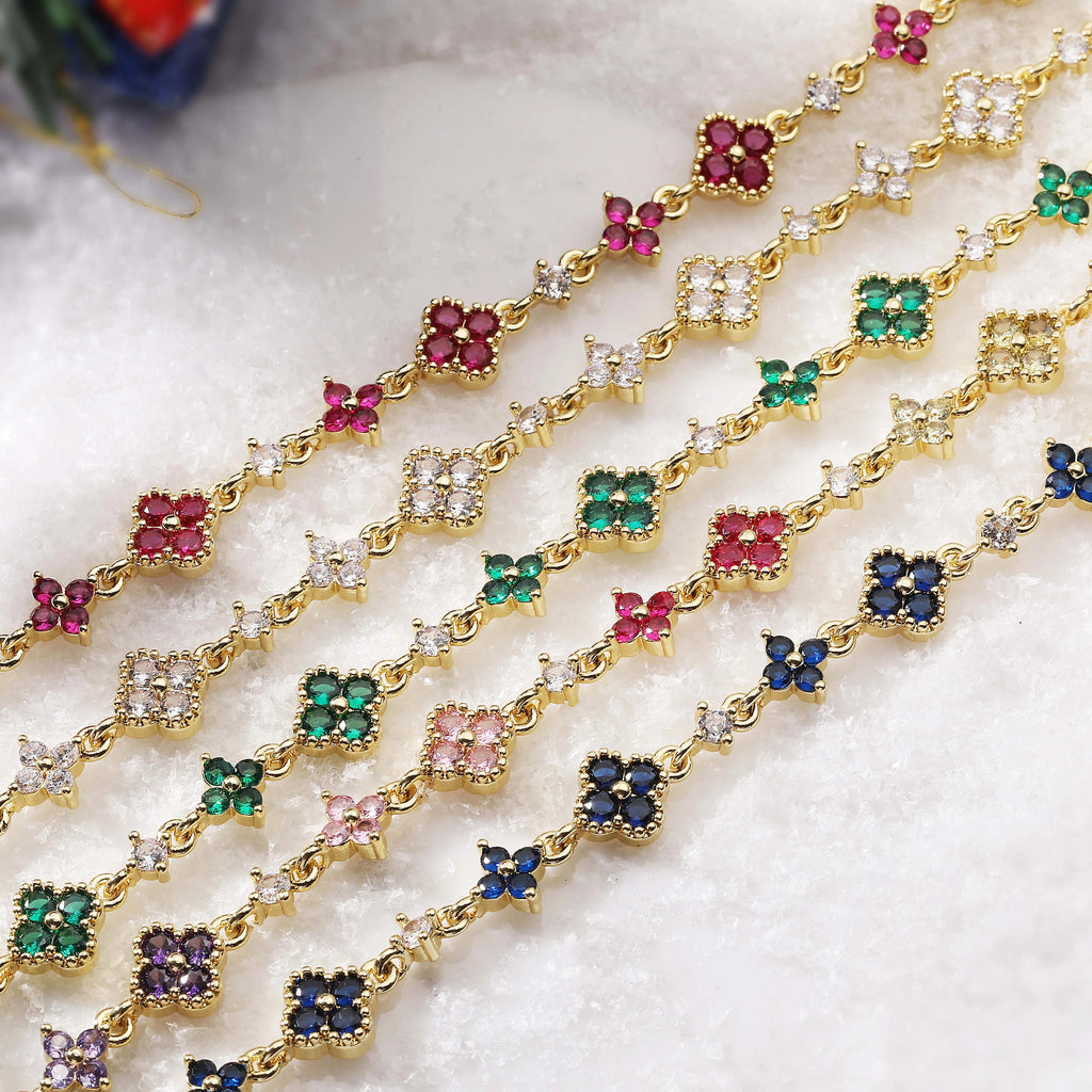 Bracelet perlé multicolore